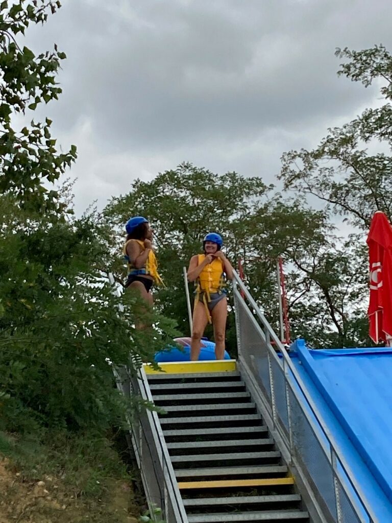 Le Water Jump de l'AquaPlayPark de Saverdun